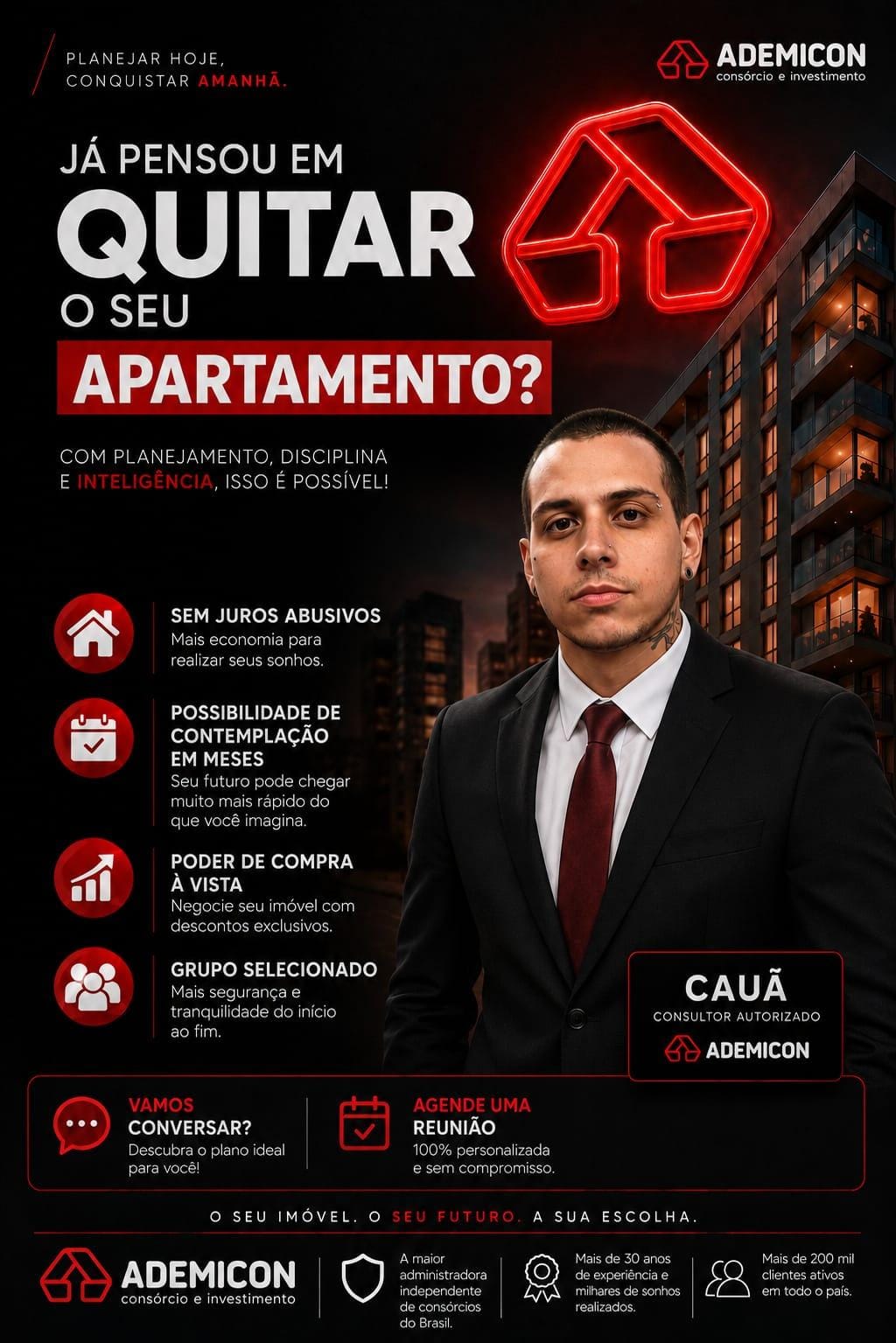 Foto 1 de Cauã | Consultor de Consórcios Ademicon