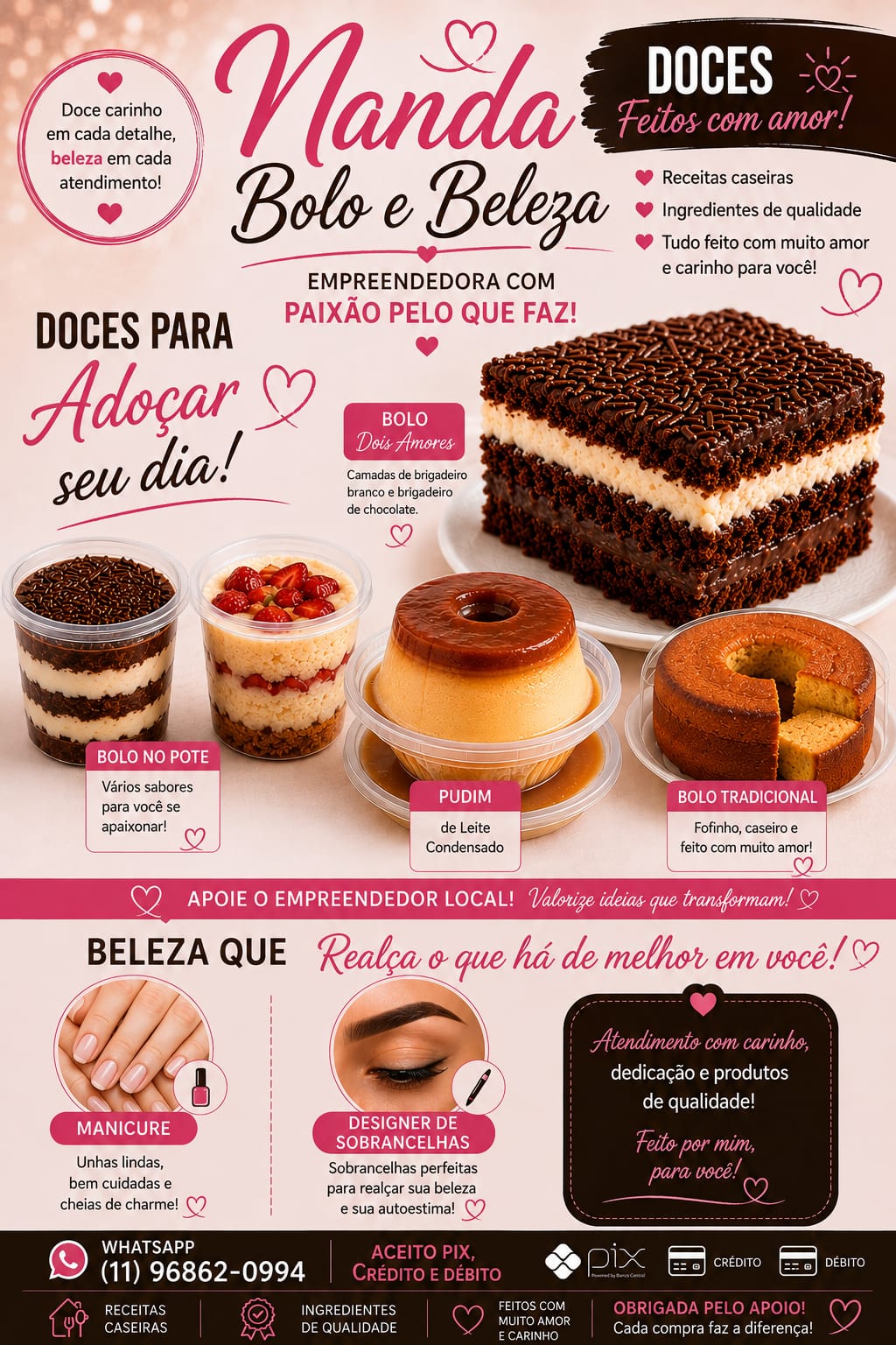 foto da Nanda Bolo e Beleza no Limão em SP
